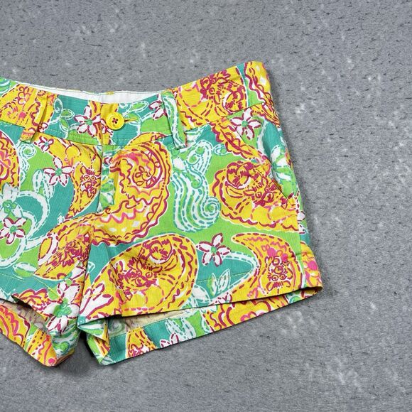 Lilly Pulitzer Shorts 0 The Walsh Short Pop Goes The Lemur Graphic Print - Picture 3 of 13